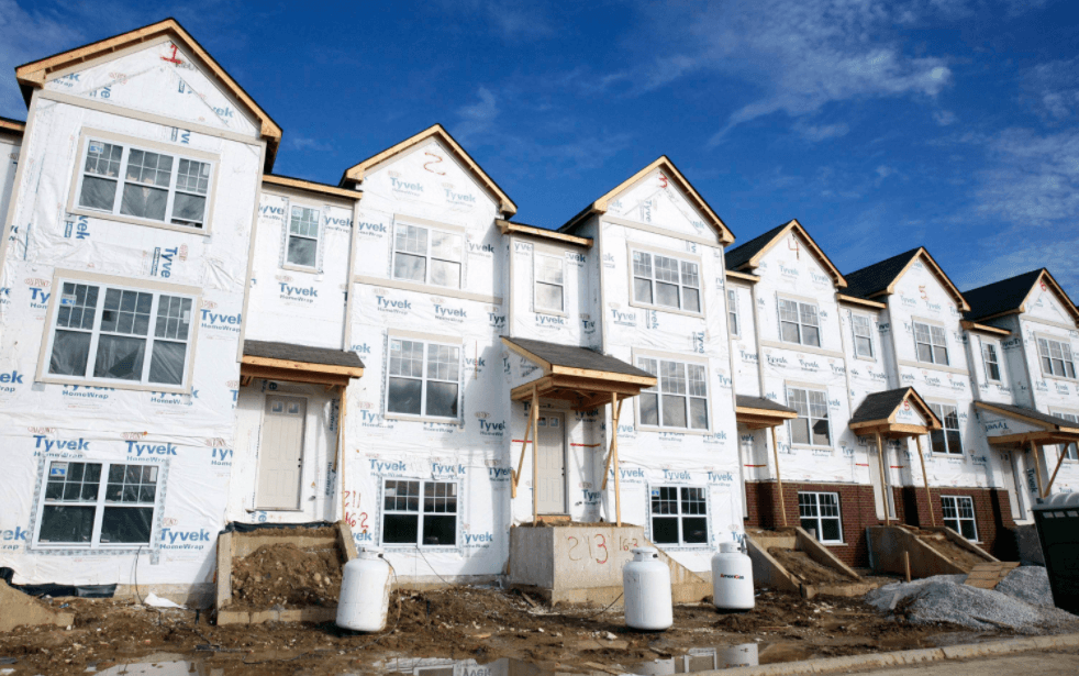 Housing construction in Vancouver